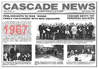 CASCADE NEWSLETTER ENGLAND-EUROPE 1967 KARRY OGDEN GENERAL MANAGER